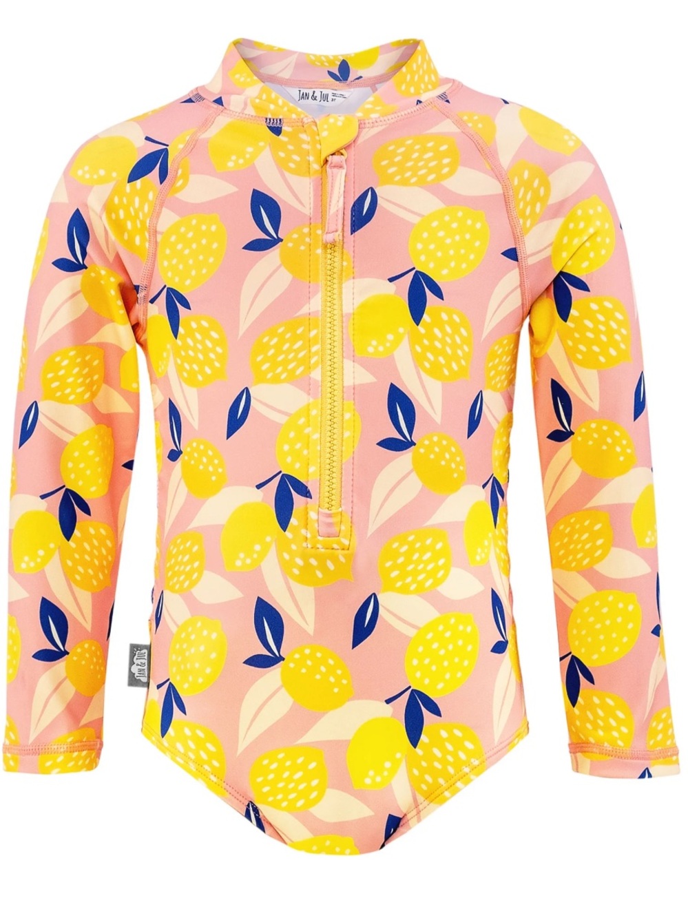 Jan & Jul- Girls One Piece UV Swimsuit | Summer Citrus, 3T